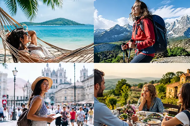 Your ideal vacation pace is…