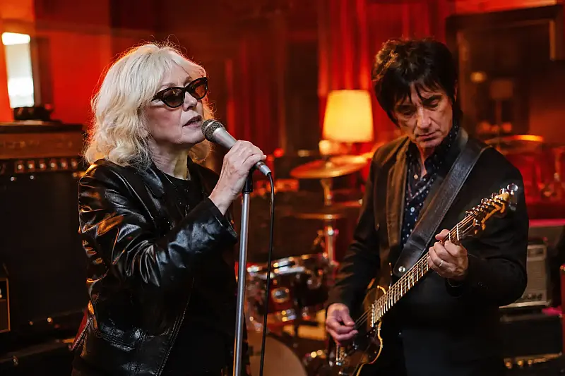 Blondie previews a new album with Johnny Marr