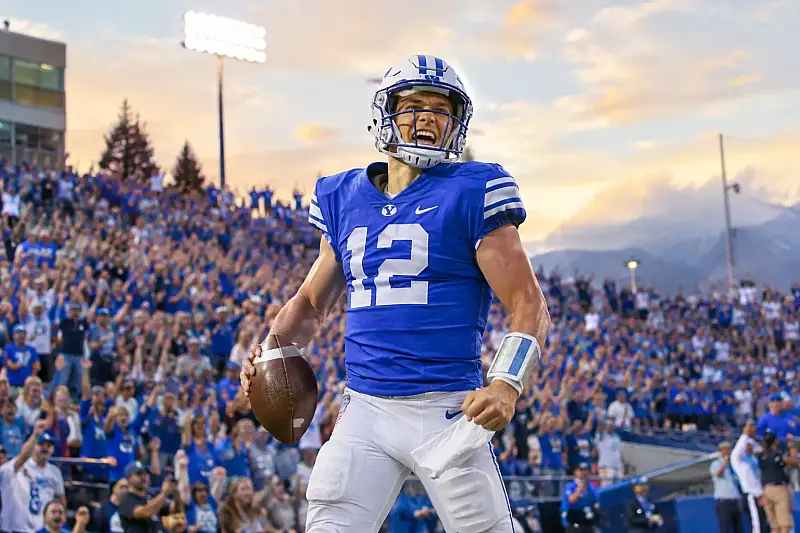 BYU sends No. 2 Notre Dame home with a 28-24 loss