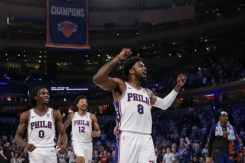 Philadelphia spoiled the Knicks’ championship celebration