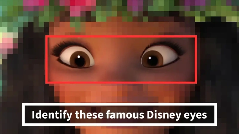 "Is Your Disney IQ Above Average?": Prove It By Guessing 16 Characters From Their Eyes