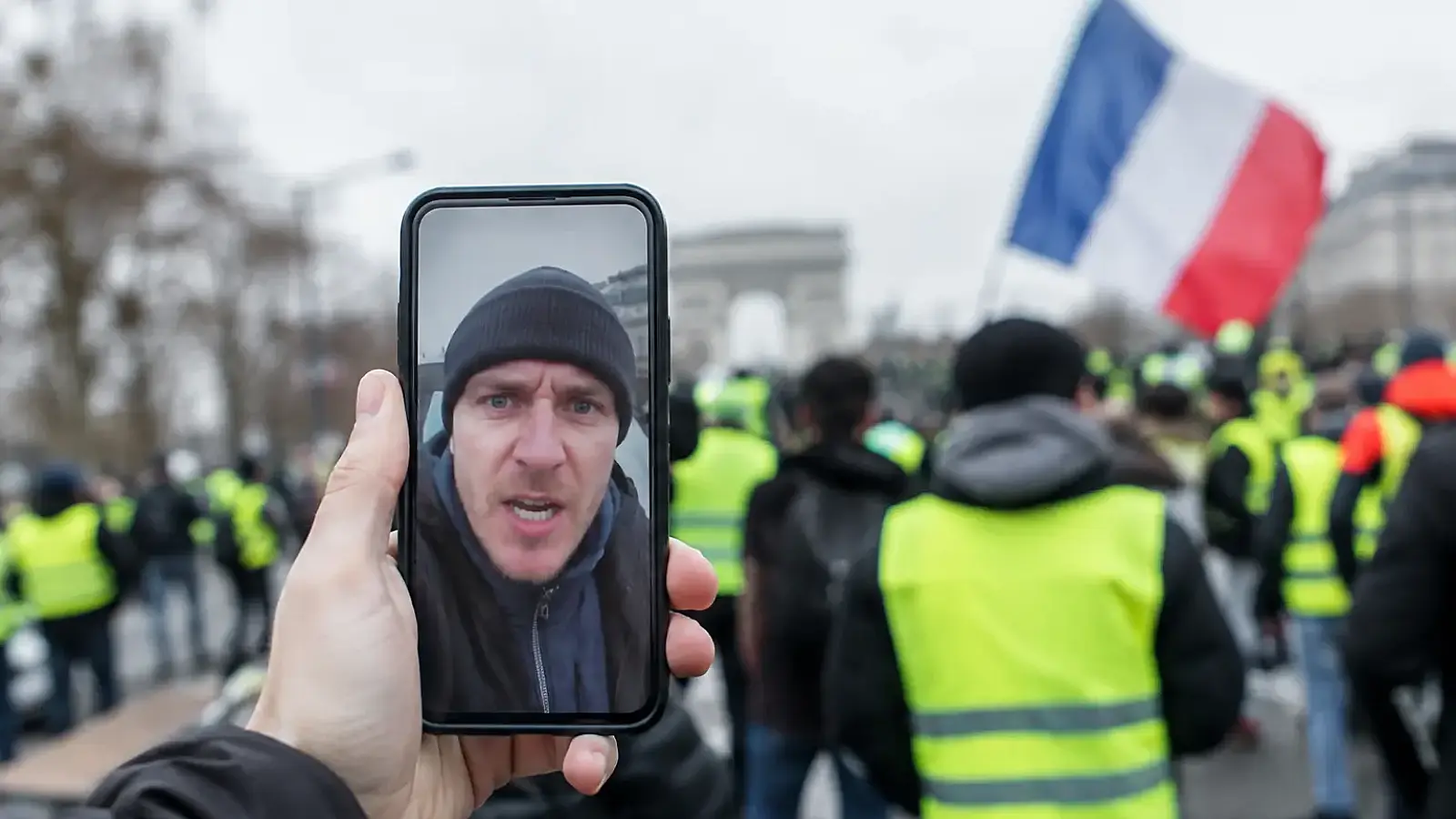 A TikTok Fuel-Rage Clip Sparked a Yellow Vest Protest Date—But No Organizers