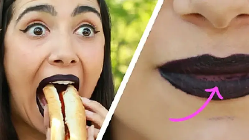 The Ultimate Lipstick Vs. Food Test