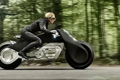 BMW's un-crashable motorbike?