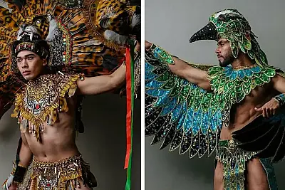 20 Men Wow The World With Wild And Wonderful “National Costumes” For Mister International 2026