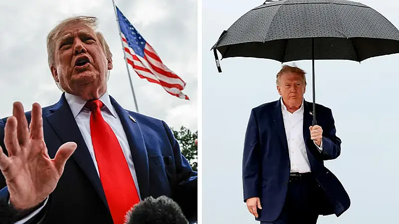 Trump's Hot Mic Moment At The Presidents Cup Has Everyone Talking: "Just Disgusting"