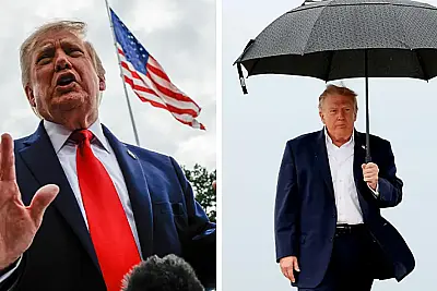 Trump's Hot Mic Moment At The Presidents Cup Has Everyone Talking: "Just Disgusting"