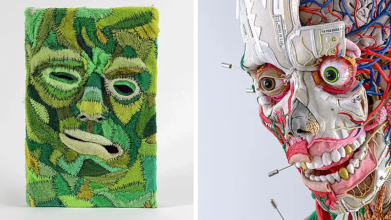 20 Vibrant Artworks By Sungho Bae Filled With Wild Textures And Unexpected Details