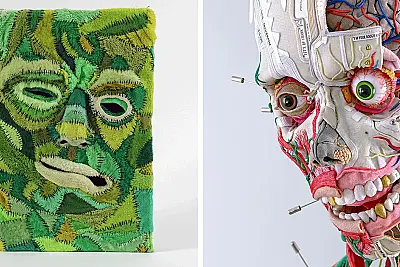20 Vibrant Artworks By Sungho Bae Filled With Wild Textures And Unexpected Details