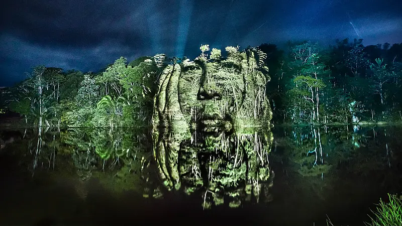 World’s First Street Art In The Amazonian Rainforest