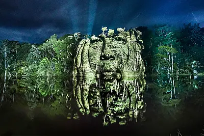 World’s First Street Art In The Amazonian Rainforest
