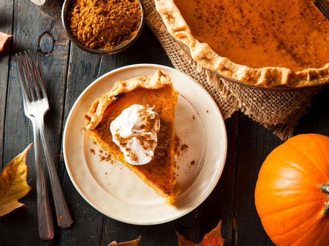Pumpkin pie, who can forget this fall classic?!