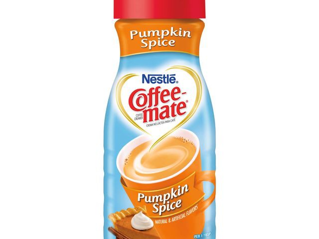 Pumpkin flavored coffee creamer (make your own PSL at home!).