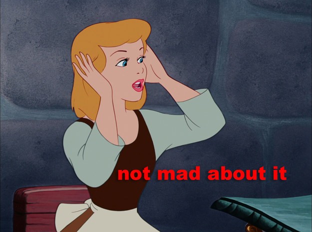 Cinderella doesn’t have nails. Doesn’t need ‘em.