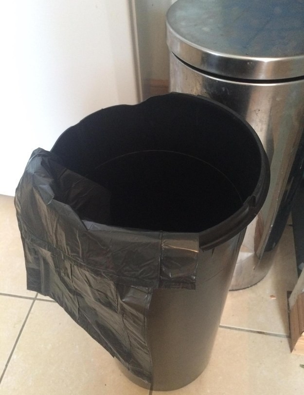 Or the 23 seconds it takes to put a new bin bag in the bin.