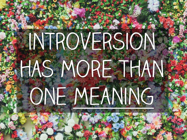 In fact, there are different kinds of introversion.