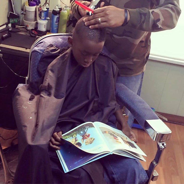 “Every time there is a book in a child’s hand empowerment for a community happens,” said Alex