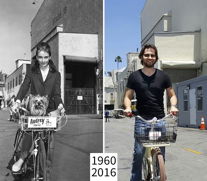 Audrey Hepburn At Paramount Studios
