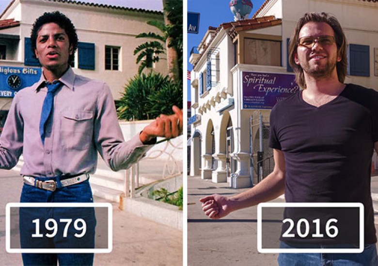 I Look For Famous Movie Locations And Recreate Their Scenes