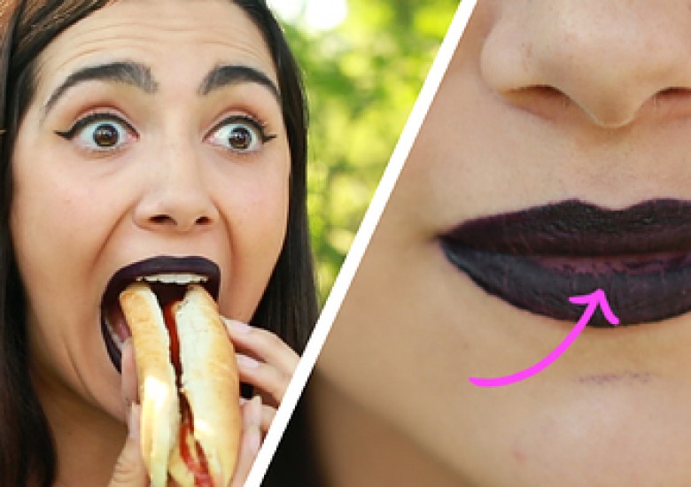 The Ultimate Lipstick Vs. Food Test