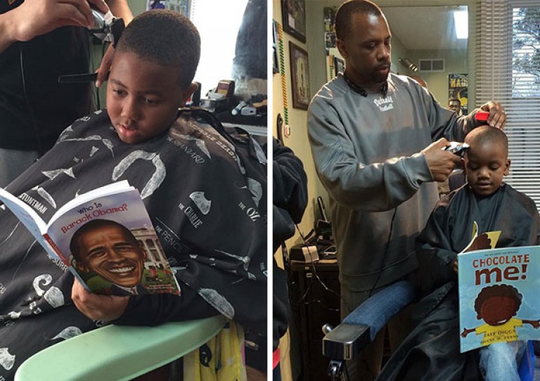 This Barbershop Will Return Money To Kids On One Condition – If They Read Out Loud