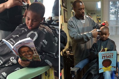 This Barbershop Will Return Money To Kids On One Condition – If They Read Out Loud
